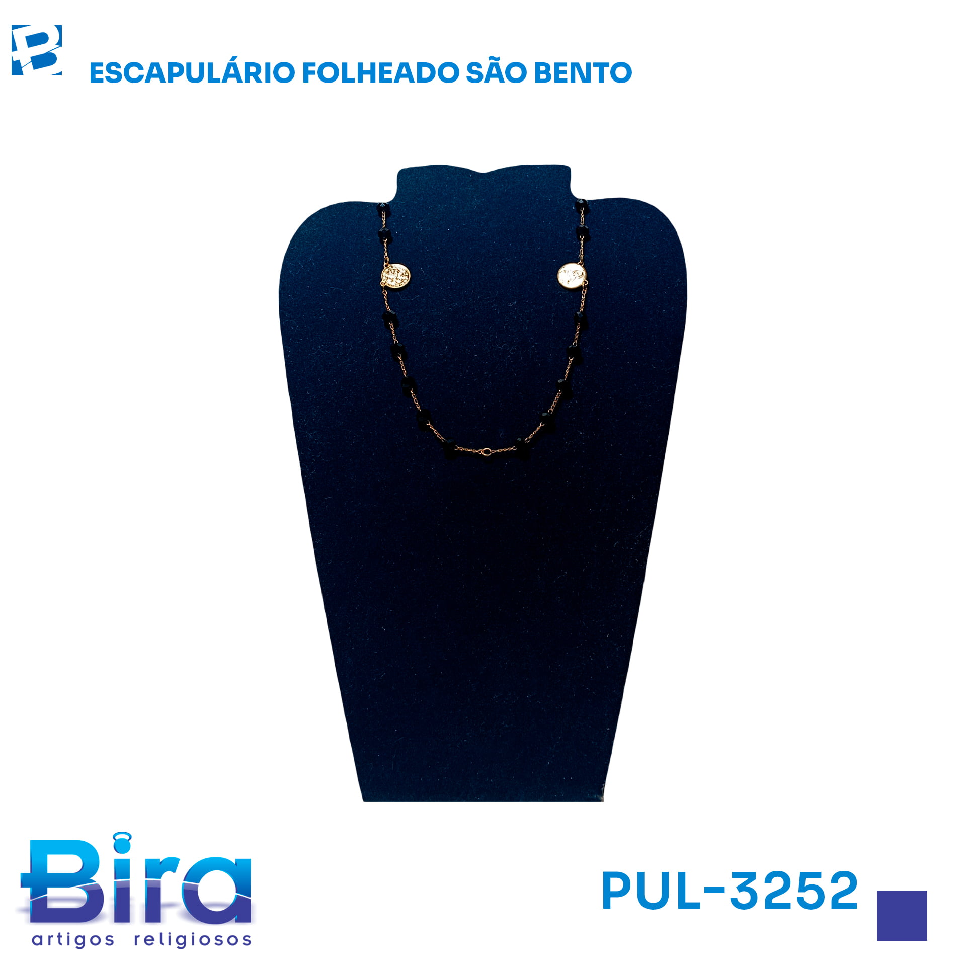 Bira Artigos Religiosos - PULSEIRA  MD ESCAP FOL.  SB - CÓD. PUL-3252