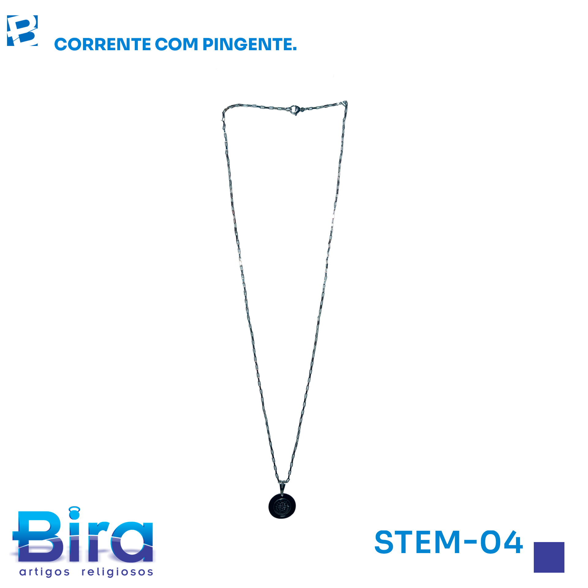 Bira Artigos Religiosos - CORRENTE COM PINGENTE SORTIDOS