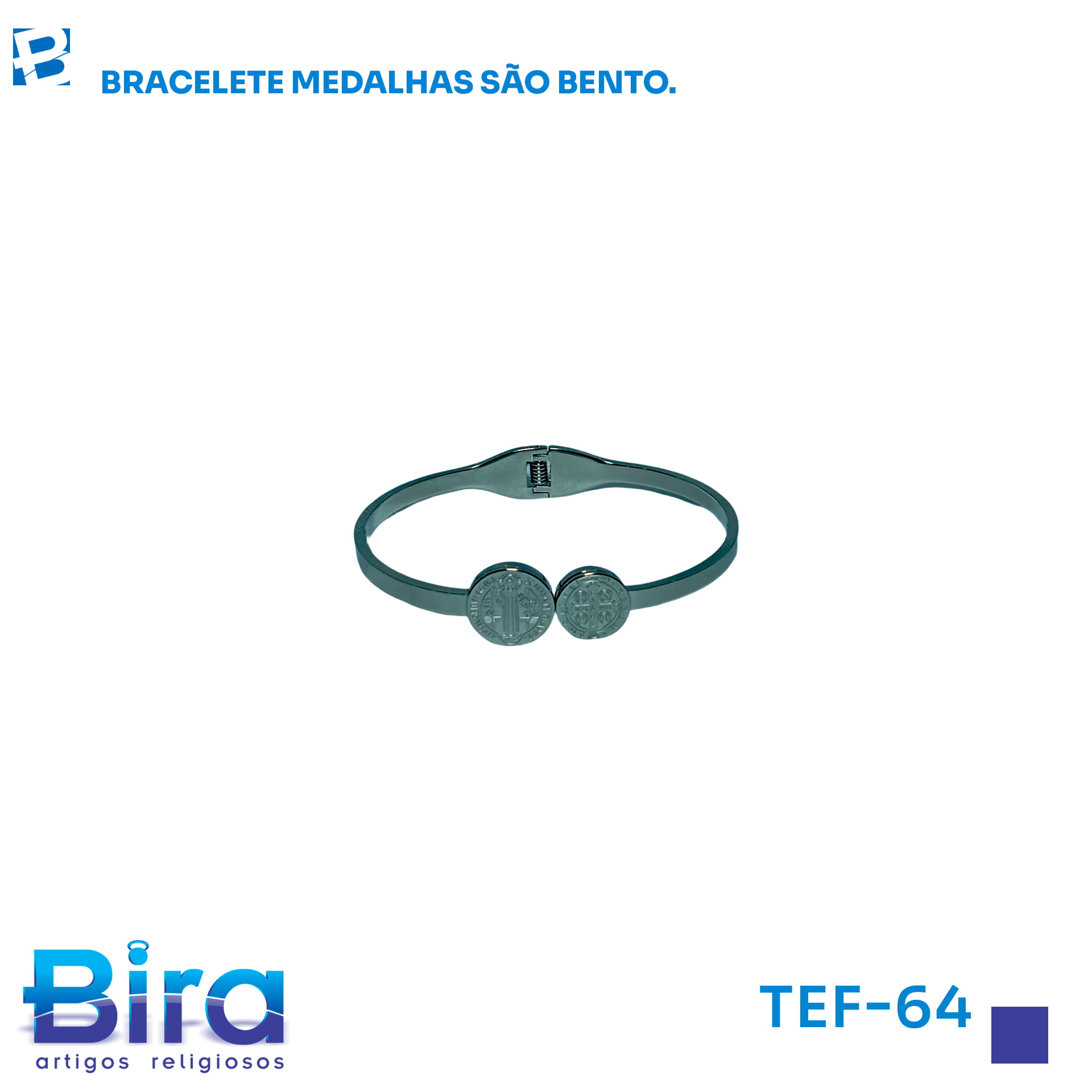 Bira Artigos Religiosos - BRACELETE MEDALHAS SAO BENTO