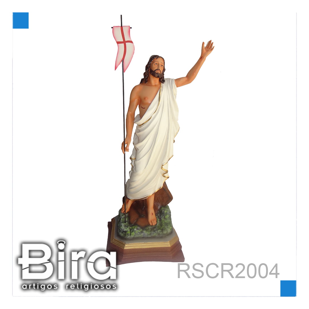 Bira Artigos Religiosos - CRISTO RESSUSCITADO 110 CM - CÓD. RSCR2004