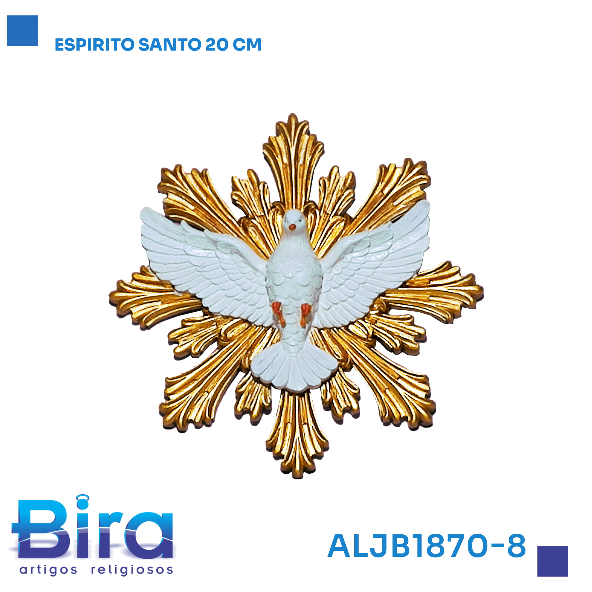 Bira Artigos Religiosos - ESPIRITO SANTO 20CM. CÓD.:ALJB1870-8