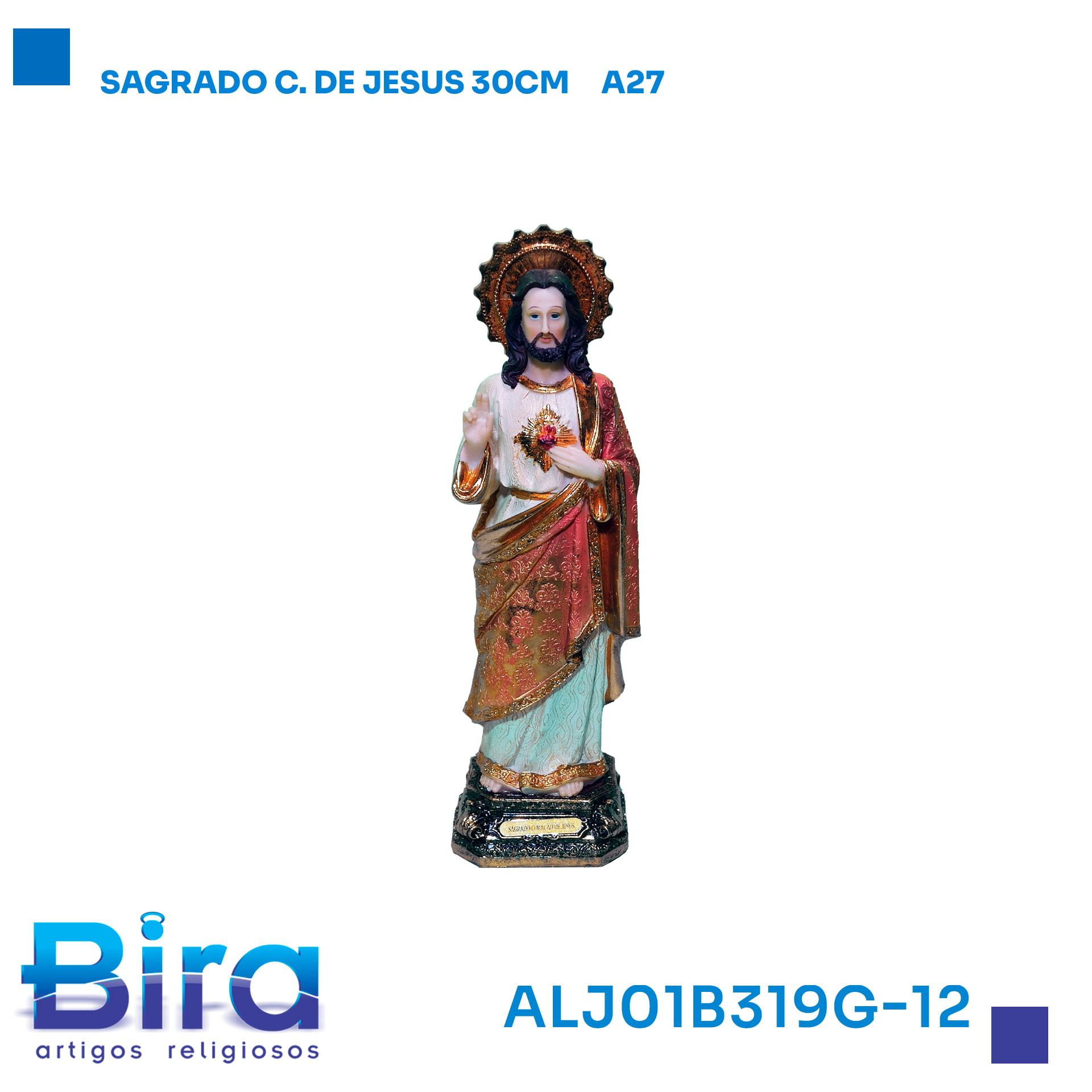 santo 30 cm, imagem 30 cm