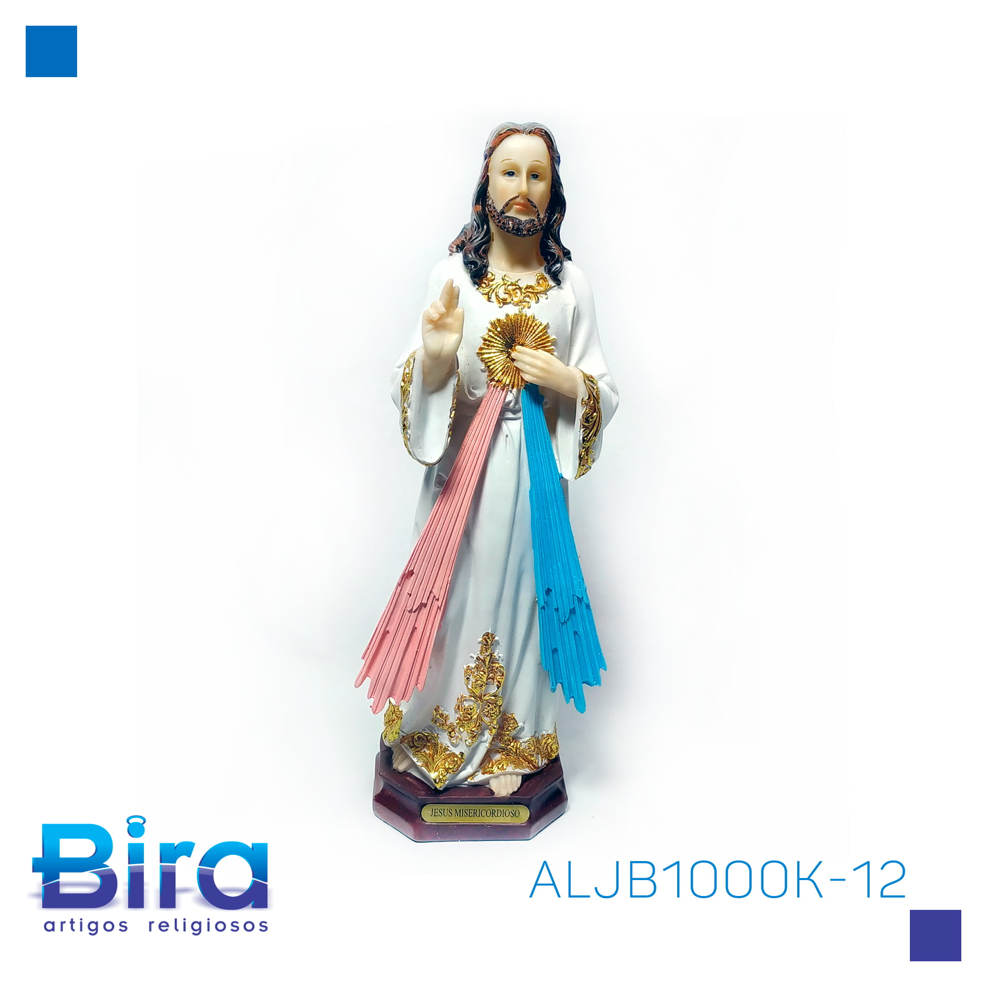 Bira Artigos Religiosos - JESUS MISERICORDIOSO 31,5 CM - CÓD. ALJB1000K-12