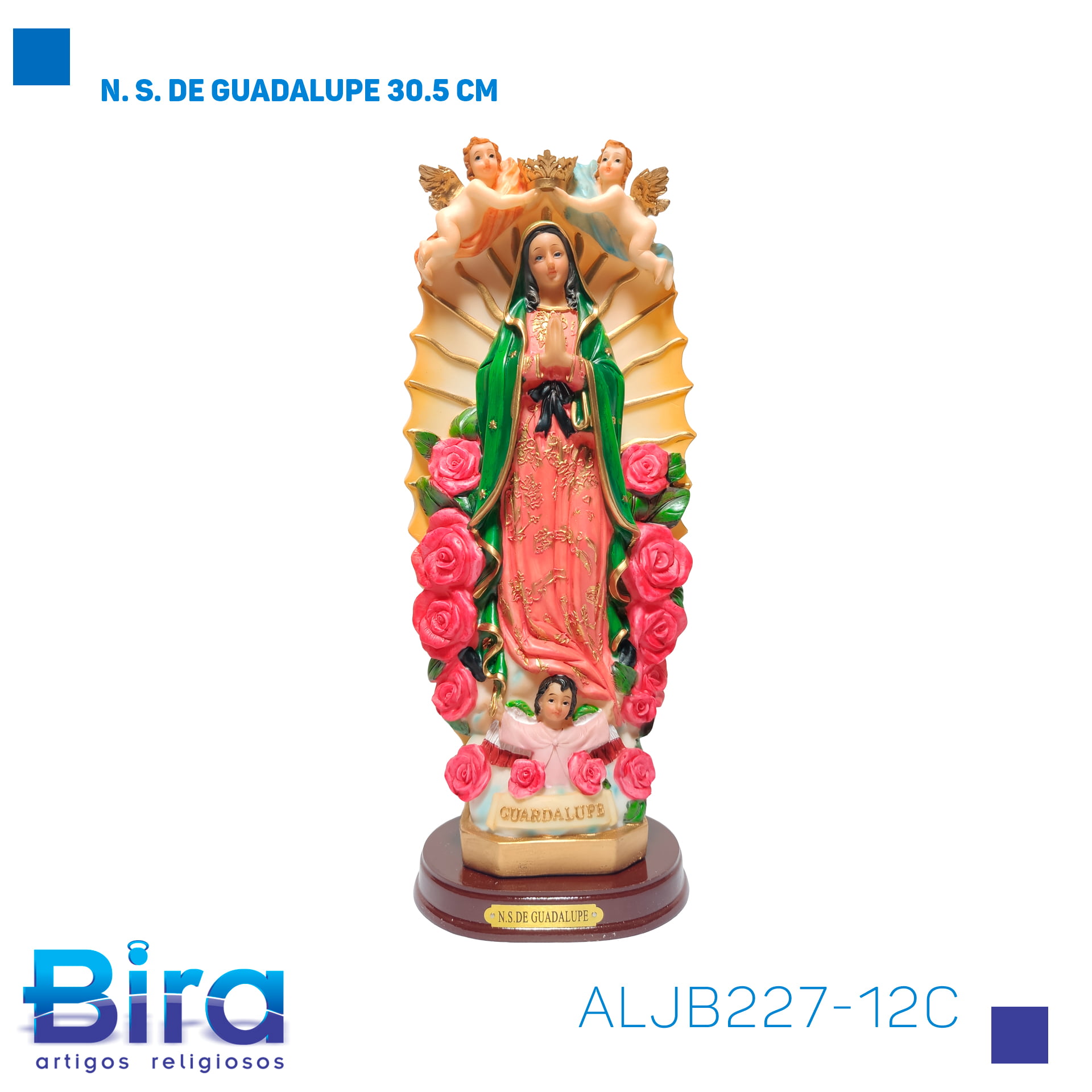 Bira Artigos Religiosos - N. S. DE GUADALUPE 30.5 CM - Cod. ALJB227-12C