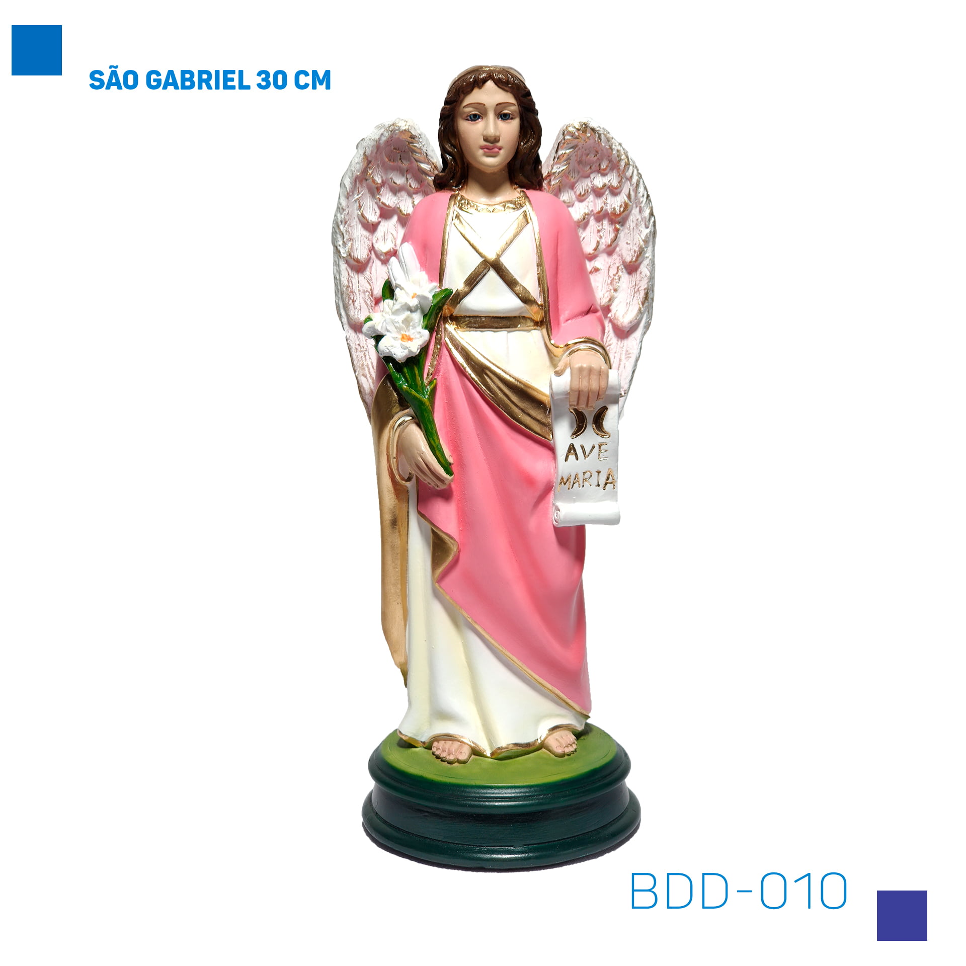 Bira Artigos Religiosos - São Gabriel 30 cm - Cód . BDD-010