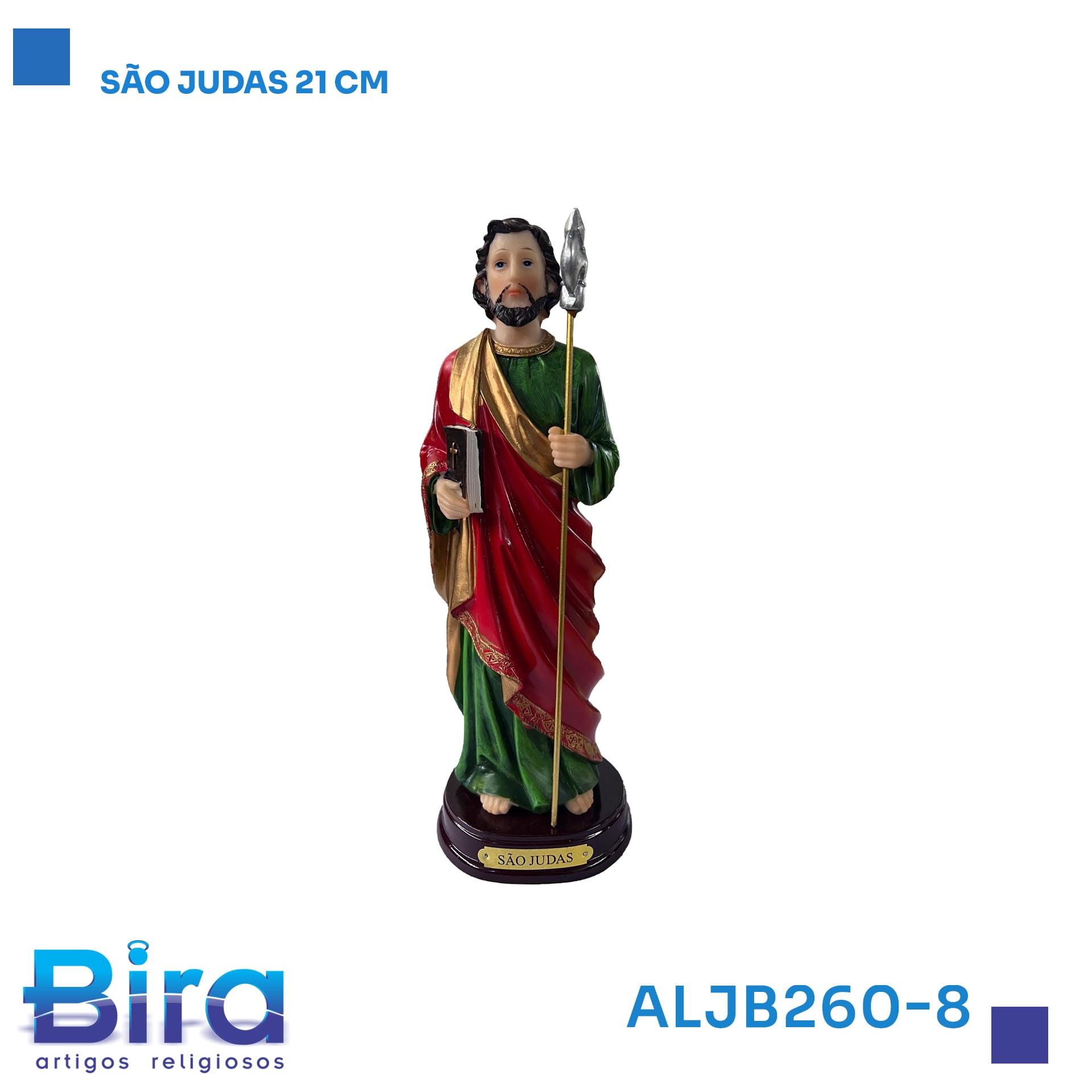 Bira Artigos Religiosos - SAO JUDAS 21.CM CÓD.: ALJB260-8