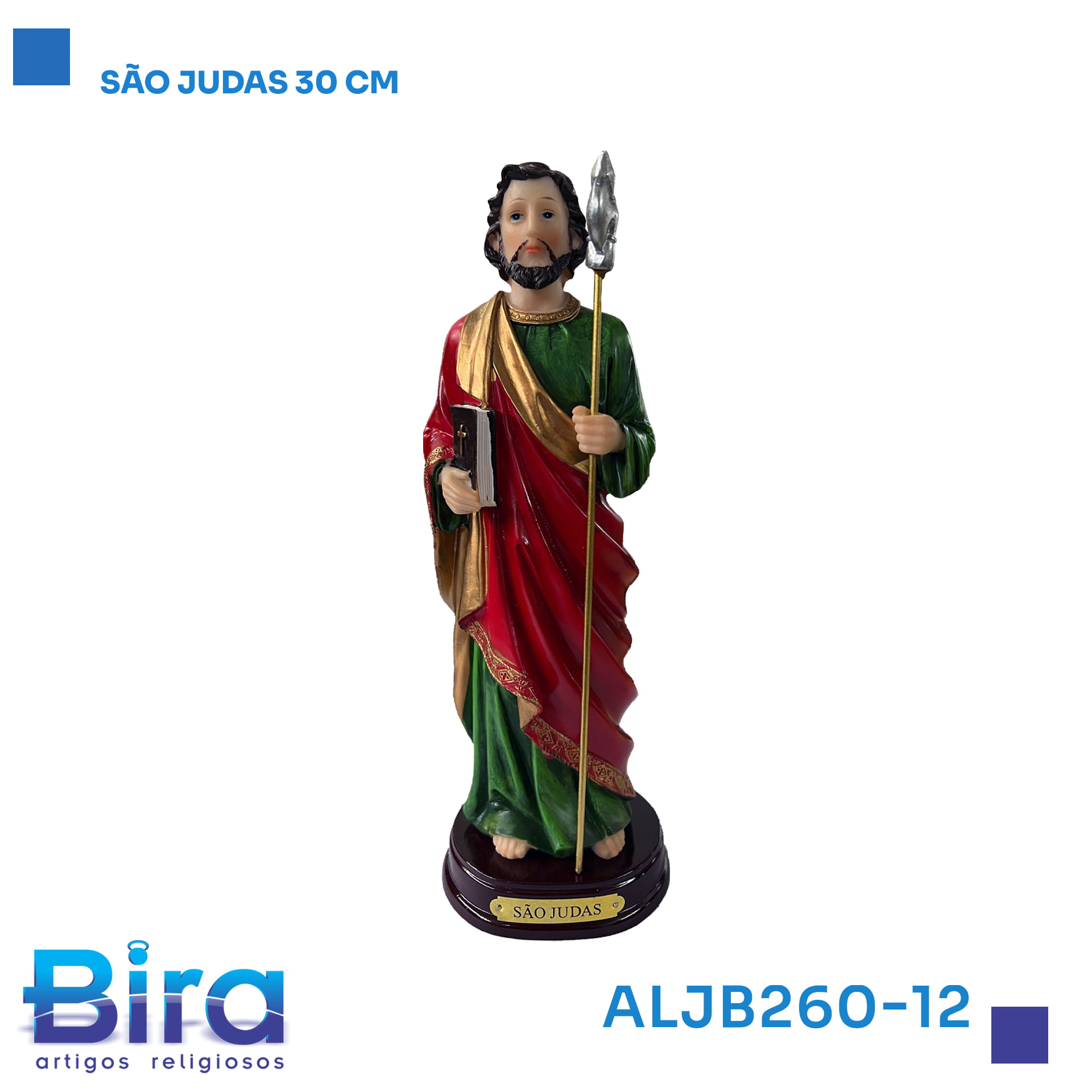 Bira Artigos Religiosos - SAO JUDAS 30.CM CÓD.: ALJB260-12