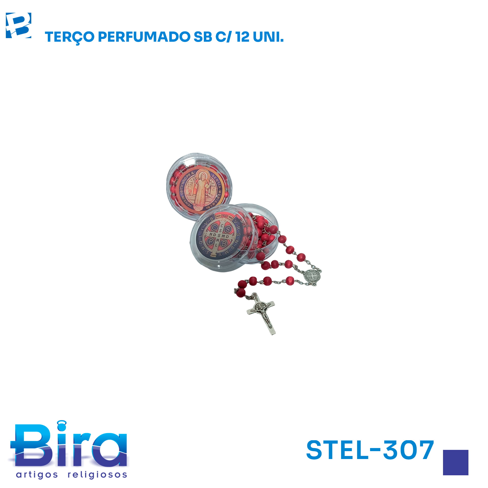 Bira Artigos Religiosos - TERCO PERFUMADO SB COM 12 UNIDADES