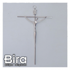 crucifixo redondo estilizado metal