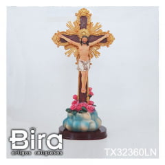 crucifixo mesa resina 30cm