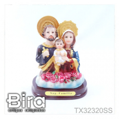 Busto Sagrada Família - 8cm - Cód. TX32320SS