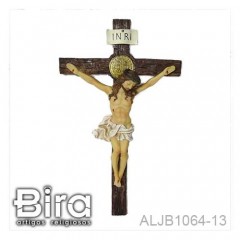 Crucifixo em Resina - 22cm - Cód. ALJB1064-13