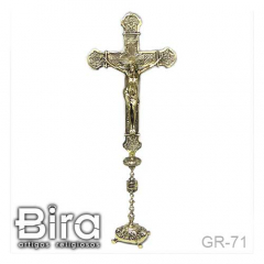 Crucifixo com Pedestal - 75cm - Cód. GR-71