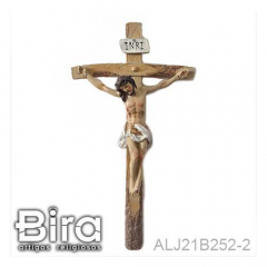 Crucifixo em Resina - 30cm - Cód. ALJ21B252-2