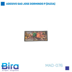 Bira Artigos Religiosos - ADESIVO SAO JOSE DORMINDO P (DUZIA) - Cód. MAD-076