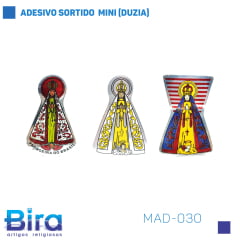 Bira Artigos Religiosos - ADESIVO SORTIDO MINI (DUZIA) - Cód. MAD-030
