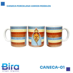 Bira Artigos Religiosos - CANECA PORCELANA VARIOS MODELOS - CÓD.: CANECA-01