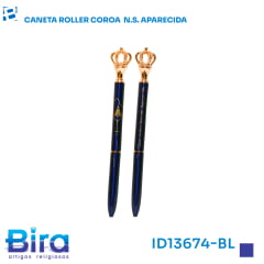 CANETA ROLLER COROA N.S. APARECIDA - CÓD .: ID13674-BL CANETA ROLLER COROA N.S. APARECIDA - CÓD .: ID13674-BL