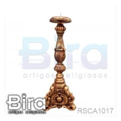 Castiçal Barroco em Resina - 55cm - Cód. RSCA1017