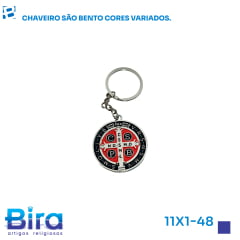 CHAVEIRO SAO BENTO CORES VARIADOS CHAVEIRO SAO BENTO CORES VARIADOS