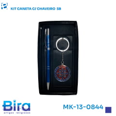 caneta, chaveiro, sao bento