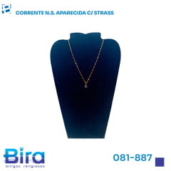 CORRENTE N.S. APARECIDA C/ STRASS CÓD.: 081-887