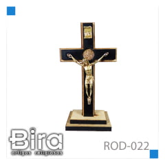 Bira Artigos Religiosos - CRUZ 13 CM QD - CÓD. ROD-022