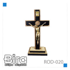 Bira Artigos Religiosos - CRUZ 23 CM  C/BASE - CÓD. ROD-020