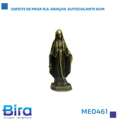 Bira Artigos Religiosos - ENFEITE DE MESA N.S.GRACAS  AUTOCOLANTE 6CM  Cód.: ME0461