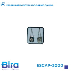 ESCAP INOX PIN NS DO CARMO COM 6 UNIDADES ESCAP INOX PIN NS DO CARMO COM 6 UNIDADES