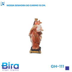 NSA DO CARMO 15 CM. NSA DO CARMO 15 CM.