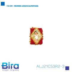 Menino Jesus Com Almofada - 7.5cm - Cód. ALJ21C53R2-3