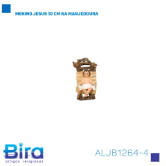 Menino Jesus na Manjedoura - 10cm - Cód. ALJB1264-4