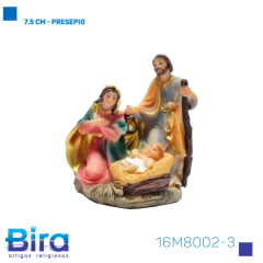 Bira Artigos Religiosos - PRESEPIO 7.5 CM - Cod. 16M8002-3 