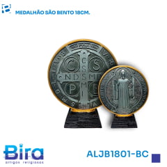 MEDALHÃO SÃO BENTO 18CM MEDALHÃO SÃO BENTO 18CM