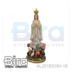 N. Sra. de Fátima Com Pastores - 40cm - Cód. ALJ01B319V-16