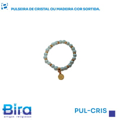 Bira Artigos Religiosos - PULSEIRA DE CRISTAL OU MADEIRA COR SORTIDA