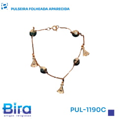 PULSEIRA FOLHEADA APARECIDA Cód.: PUL-1190C PULSEIRA FOLHEADA APARECIDA Cód.: PUL-1190C