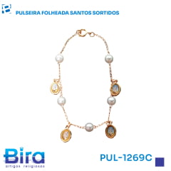 PULSEIRA FOLHEADA SANTOS SORTIDOS - Cód.: PUL-1269C