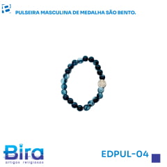 PULSEIRA MASCULINA MEDALHA SAO BENTO PULSEIRA MASCULINA MEDALHA SAO BENTO