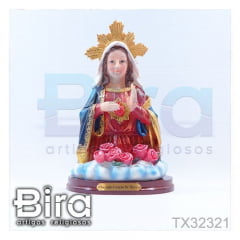 Busto Sagrado Coração de Maria - 20cm - Cód. TX32321