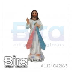 Jesus Misericordioso - 8cm - Cód. ALJ21C42K-3