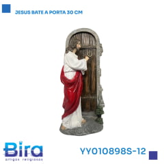Bira Artigos Religiosos - JESUS BATE A PORTA 30CM  Cód.: YY010898S-12