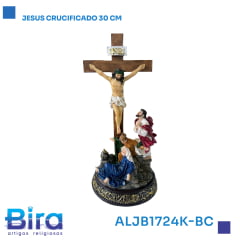 Bira Artigos Religiosos - JESUS CRUCIFICADO 30 CM CÓD.: ALJB1724K-BC
