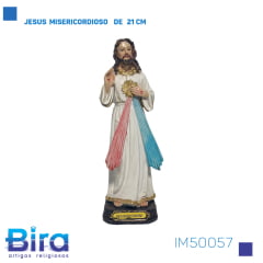 JESUS  MISERICORDIOSO  21 CM - Cód. IM50057