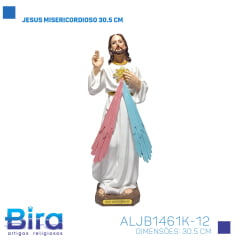 Bira Artigos Religiosos - JESUS MISERICORDIOSO 30.5 CM - Cod. ALJB1461K-12