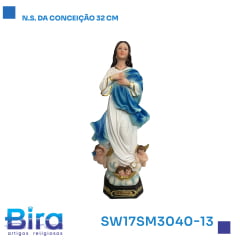 Bira Artigos Religiosos - N.S. DA CONCEICAO 32CM  Cód.: SW17SM3040-13