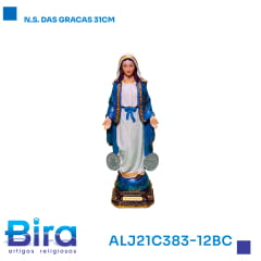 N.S. DAS GRACAS 31CM CÓD.: ALJ21C383-12BC N.S. DAS GRACAS 31CM CÓD.: ALJ21C383-12BC