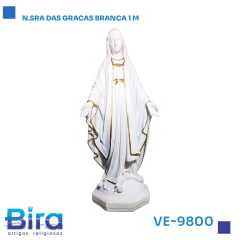 Bira Artigos Religiosos - N.SRA DAS GRACAS BRANCA 1 M CÓD.: VE-9800