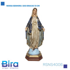 NOSSA SENHORA DAS GRACAS 72 CM Cód. RSNS4006